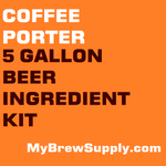 Coffee Porter 5 Gallon Premium Extract Beer Ingredient Kit