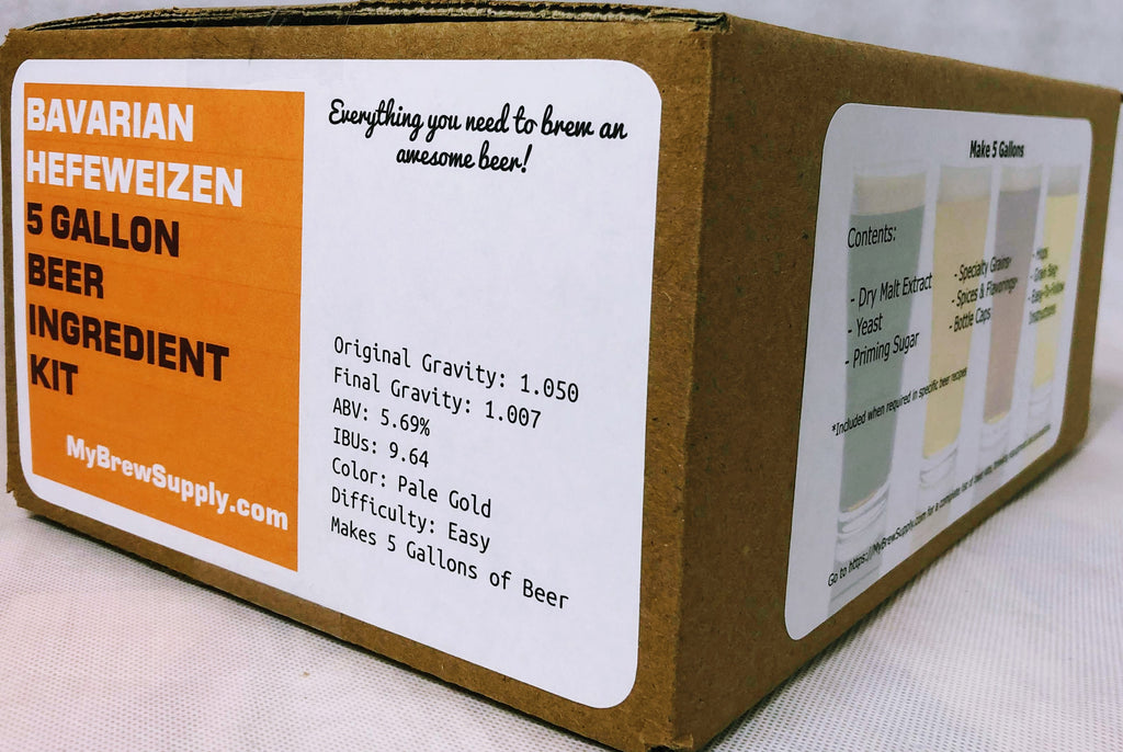 Bavarian Hefeweizen 5 Gallon Premium Extract Beer Ingredient Kit