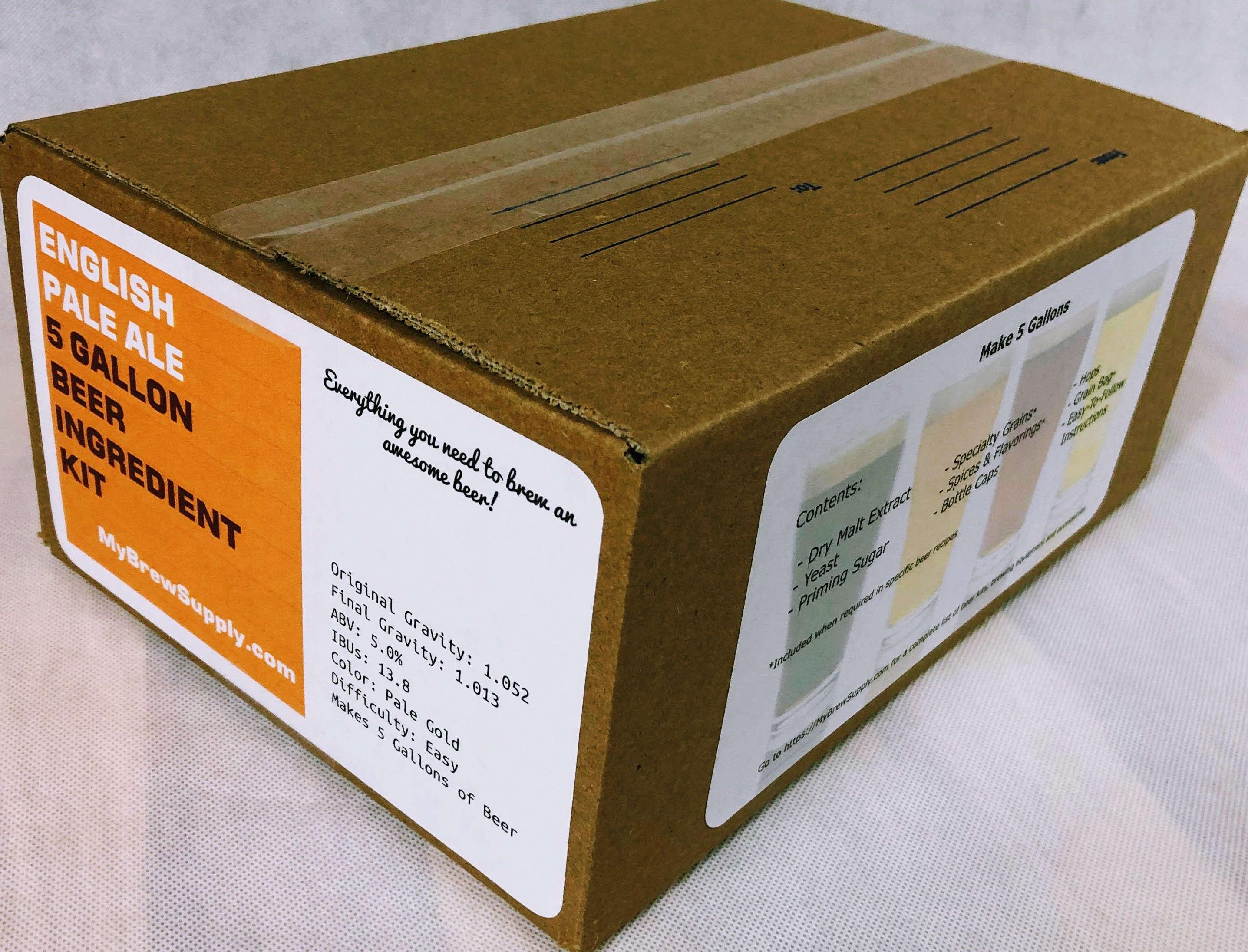 English Pale Ale 5 Gallon Premium Extract Beer Ingredient Kit